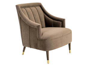 CÓRDOBA - Fabric armchair with armrests _ Casa Magna